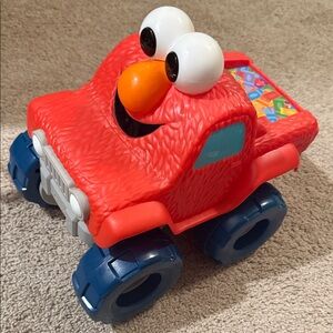 Sesame Street Red and Blue Monster Truck